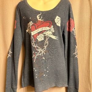 Cowgirl Tuff Co. Thermal Women's Top Size X-Large